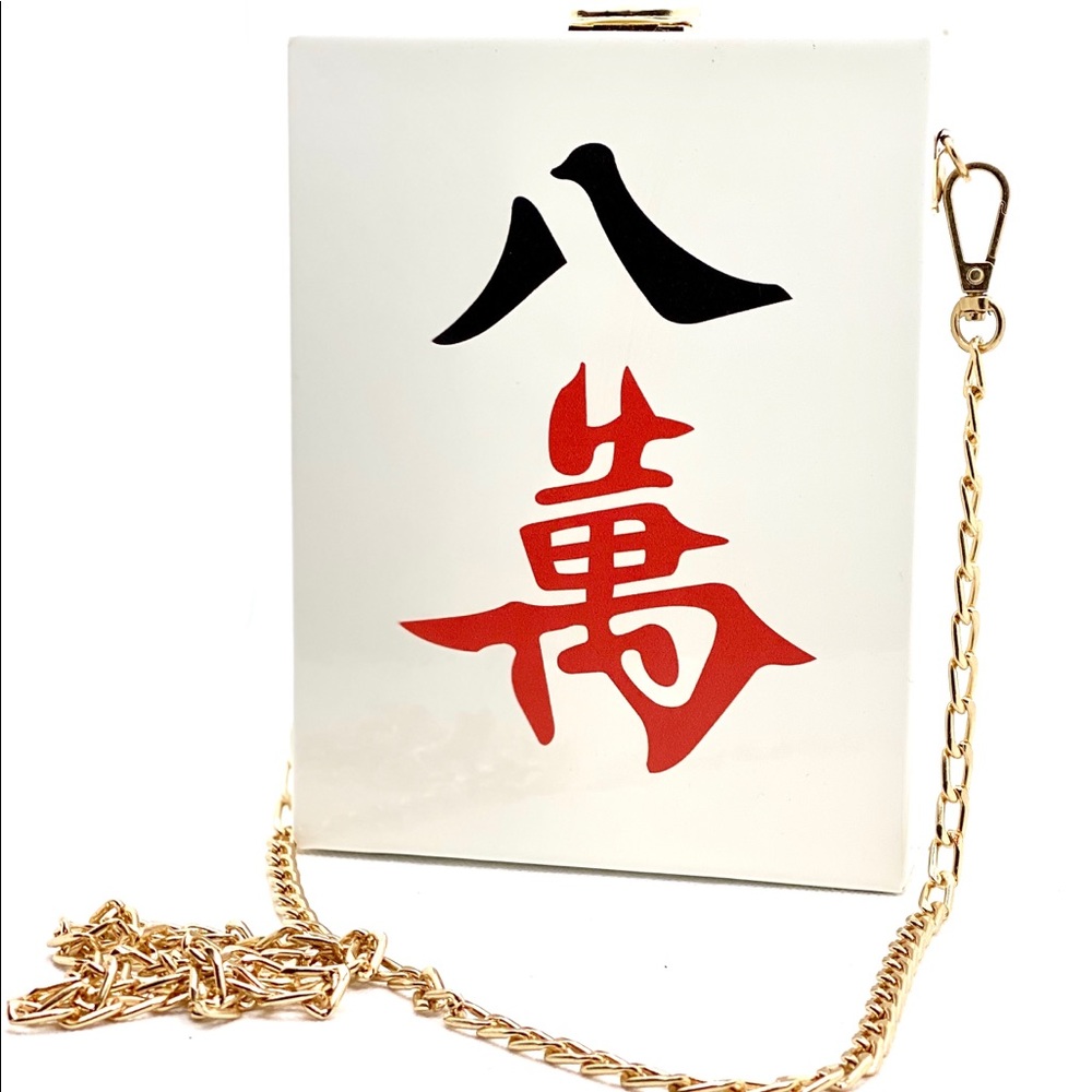 Hard Body Chinese Box Shoulder Bag